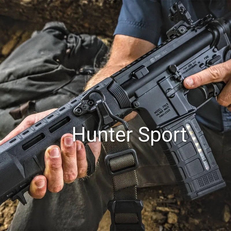 База Magpul RSA для антабок Paraclip, база Magpul Sling Mount Paraclip на М-лок, база на трубу-ресивер приклада для АК АР серії Colt Sig Sauer CZ Bren — фото 5