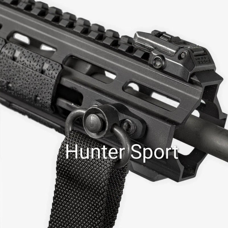 База Magpul USA Sling Mount для Qd антабки, база Magpul USA ASAP Qd на трубу-ресивер приклада для АК АР серії Sig Sauer Colt — фото 3