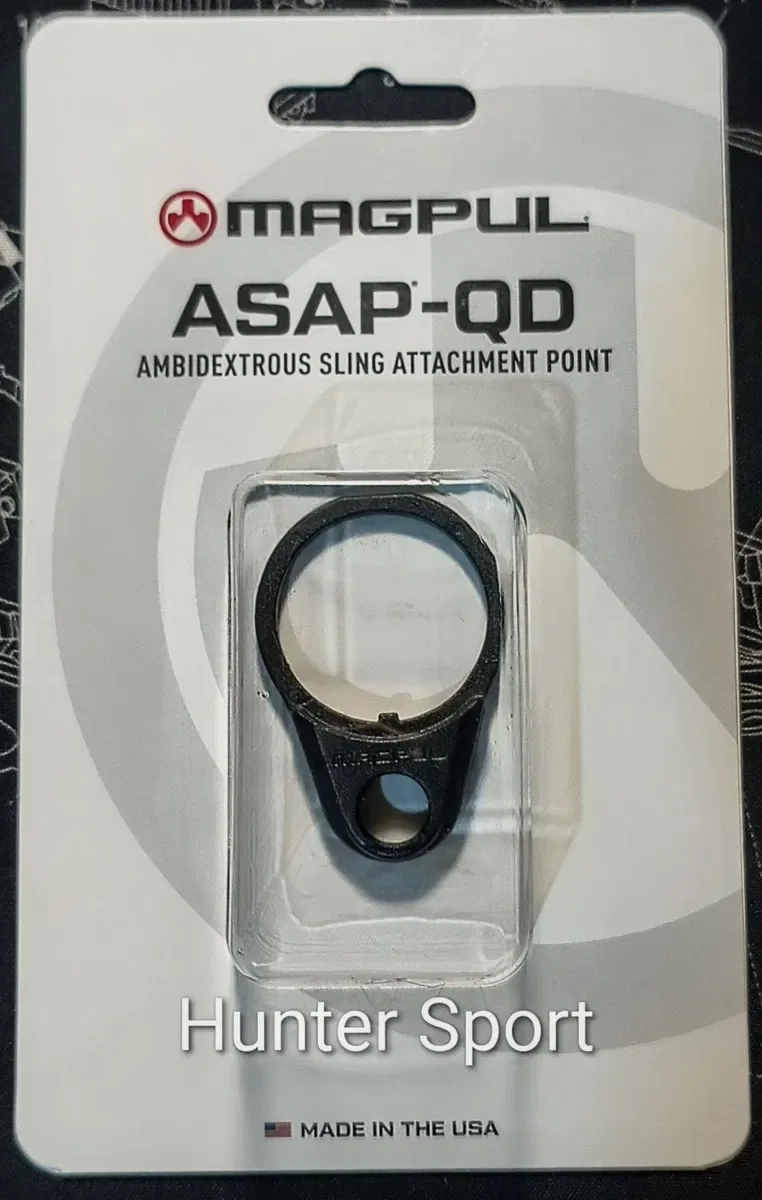 База Magpul USA Sling Mount для Qd антабки, база Magpul USA ASAP Qd на трубу-ресивер приклада для АК АР серії Sig Sauer Colt — фото 5