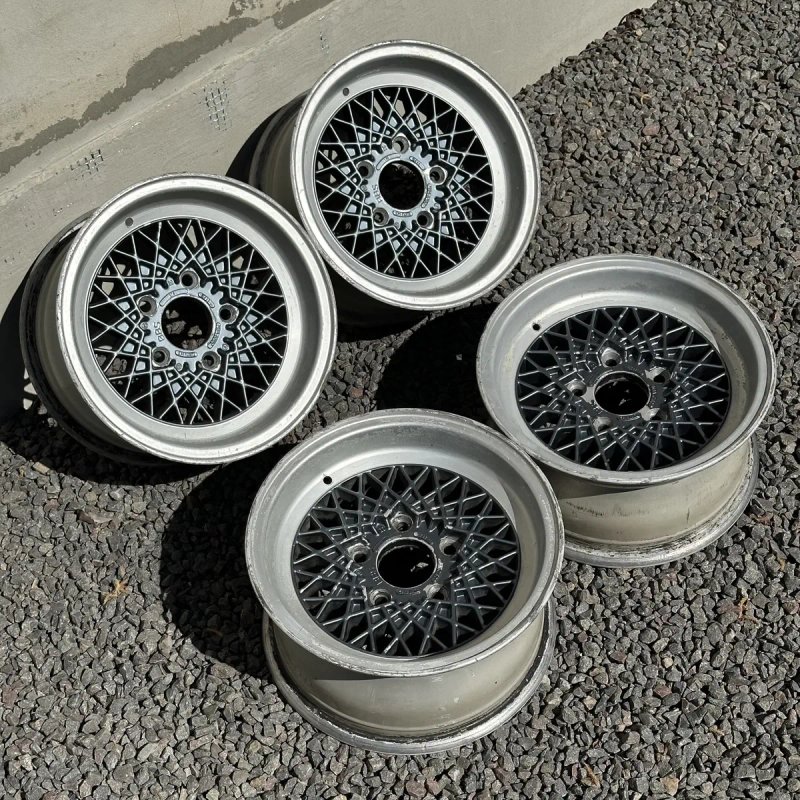BBS BMW E28 E24 E12 E9 E3 5х120 et11 1985р KBA 40160 БМВ широка полка паутинка відмінний стан рідна фарба без тріщин зварних швів перевірена геометрія — фото 4