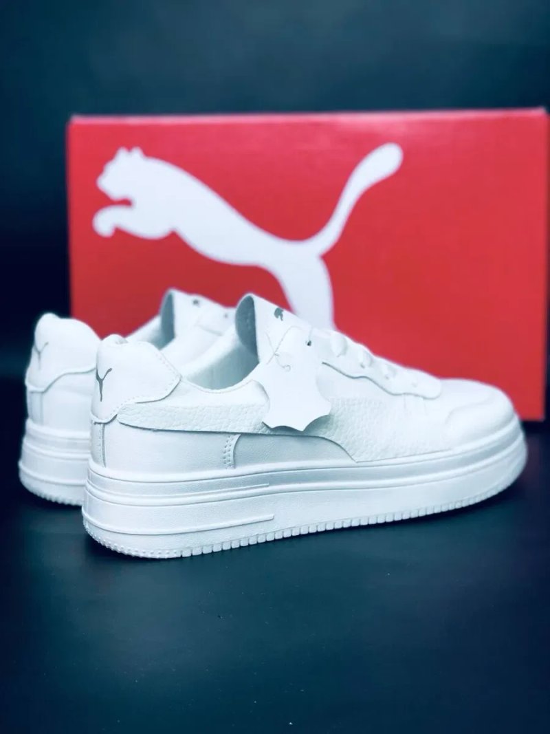 Белоснежные кросовки пума 39 размер Последняя пара Женские кросовки puma удобные мягкие кросивки на осень — фото 3