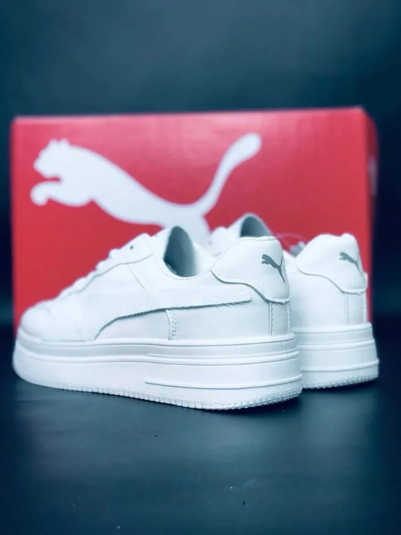 Белоснежные кросовки пума 39 размер Последняя пара Женские кросовки puma удобные мягкие кросивки на осень — фото 4