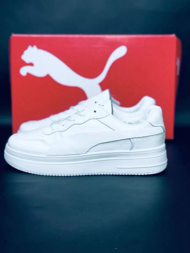 Белоснежные кросовки пума 39 размер Последняя пара Женские кросовки puma удобные мягкие кросивки на осень — фото 5