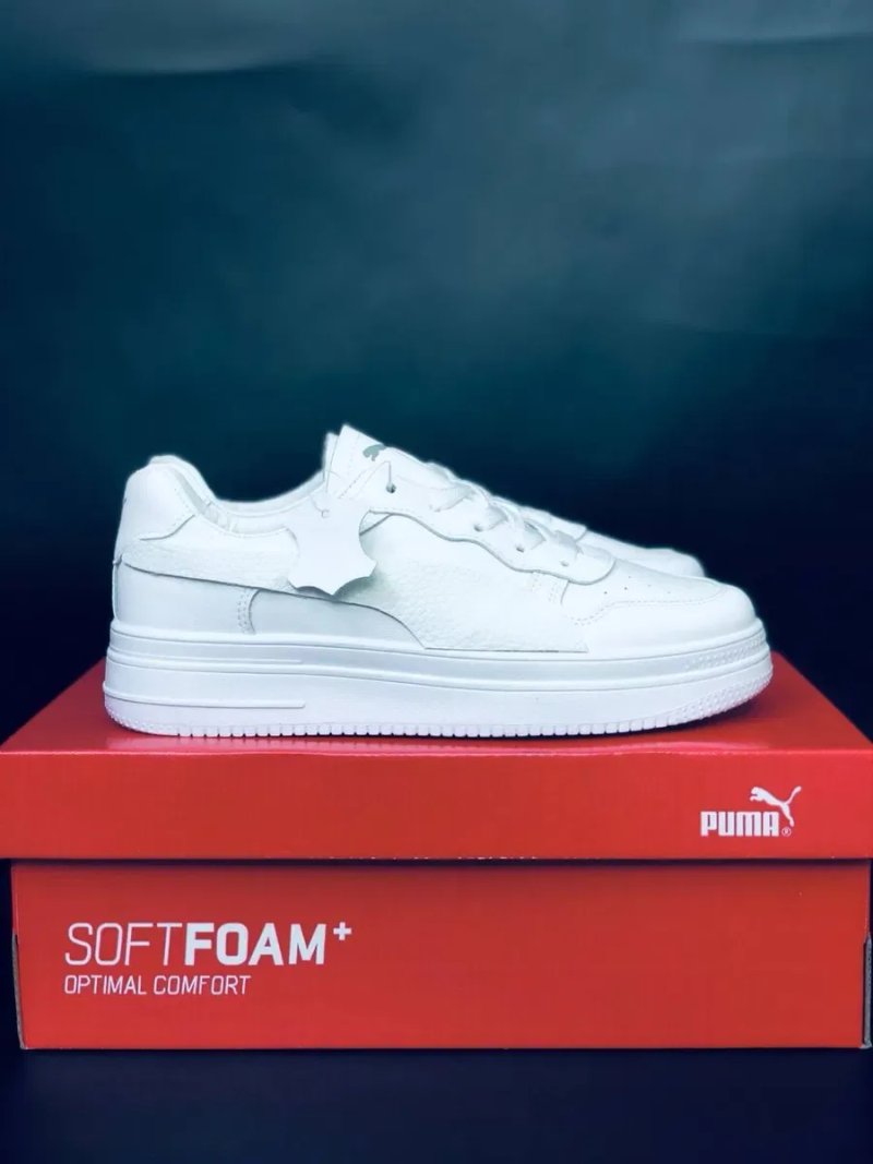 Белоснежные кросовки пума 39 размер Последняя пара Женские кросовки puma удобные мягкие кросивки на осень — фото 6
