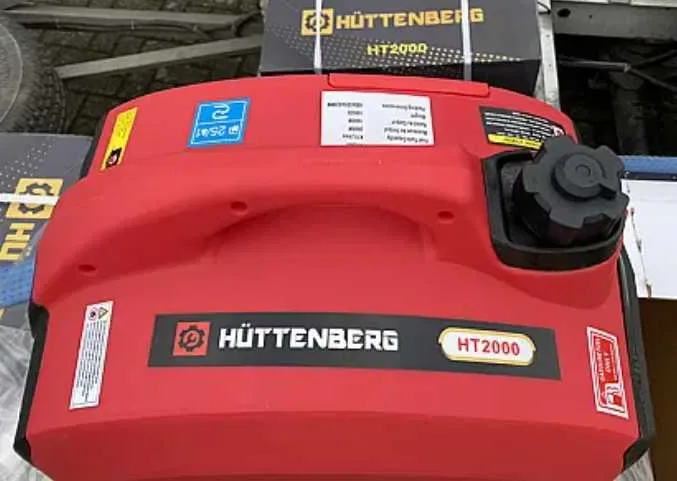 Бензиновий генератор 2 кВт інверторний Huttenberg тихий чистий синус новий мідна обмотка инверторный ‼️НИЗЬКІ ЦІНИ‼️ — фото 4