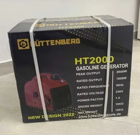 Бензиновий генератор 2 кВт інверторний Huttenberg тихий чистий синус новий мідна обмотка инверторный ‼️НИЗЬКІ ЦІНИ‼️ — фото 7