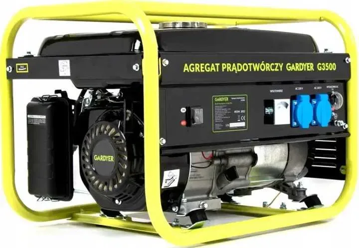 Бензиновий генератор 3.1 кВт - 3.5 кВт Gardyer G3500 електрогенератор — фото 2