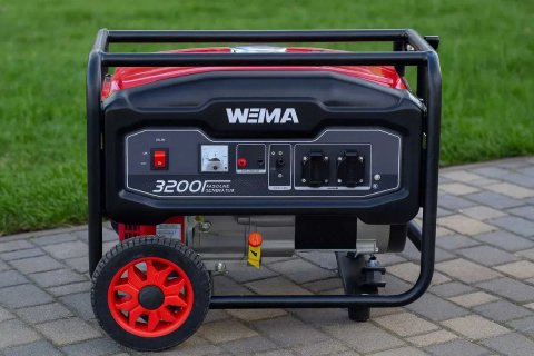 Бензиновий генератор 3000Вт 4-такт Wema генератор бензиновый ‼️ електрогенератор побутовий бензогенератор 3 кВт агрегат резервне живлення