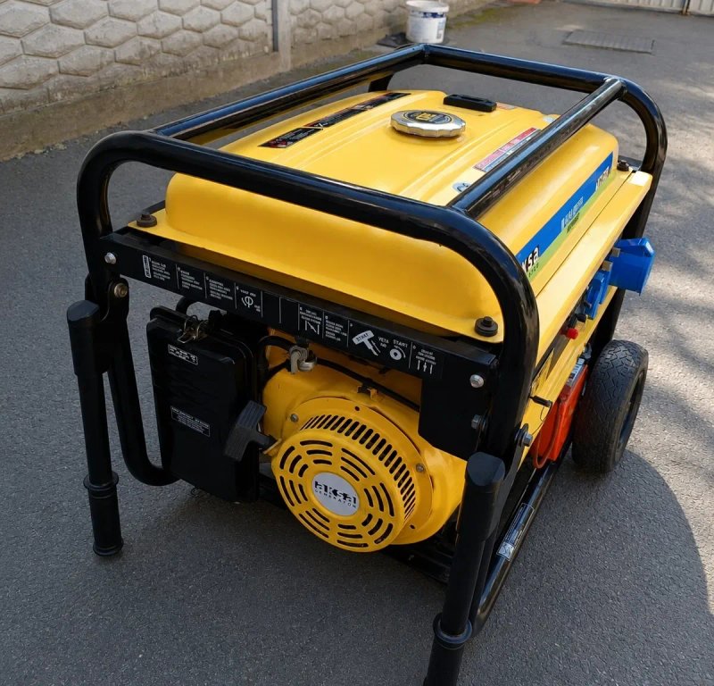 Бензиновий генератор Aksa AAP8000E 6.5кВт — фото 4