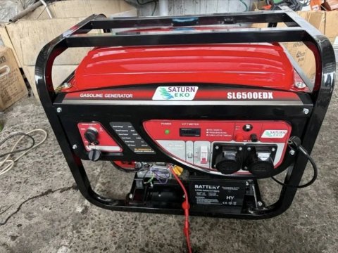 Бензиновий генератор Saturn Eko SL6500EDX/5.5 квт