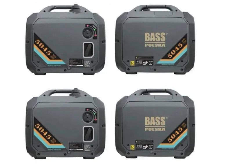 Бензиновий інверторний генератор Bass Polska новий оригінал 2500–3900 Вт 230 В чистий синус чиста синусоїда генератор бензин купити електрогенератор — фото 7
