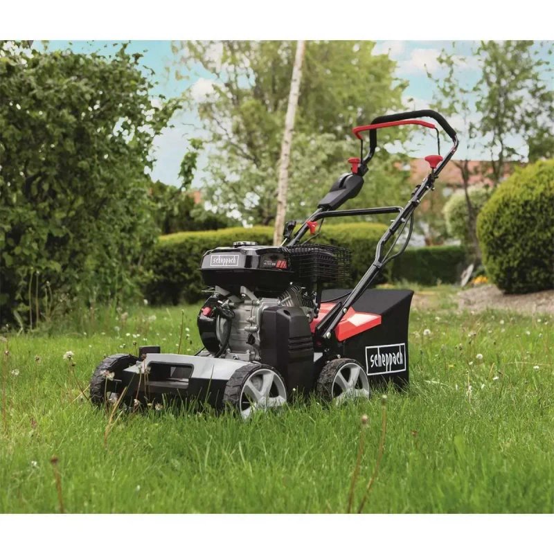 Бензиновий скарифікатор Аератор для газону Scheppach SC50VARIO 40 см — фото 3