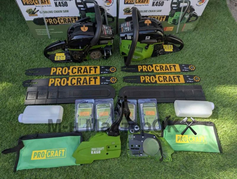 Бензопила Procraft K450 (Шина+ланцюг 45, шина+ланцюг 40) — фото 3