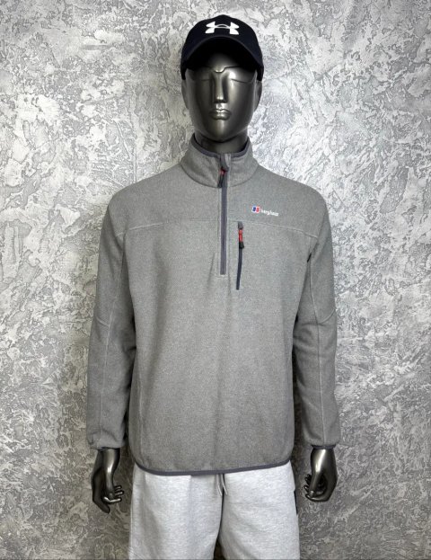 Berghaus кофта толстовка L размер на флисе трекинговая серая