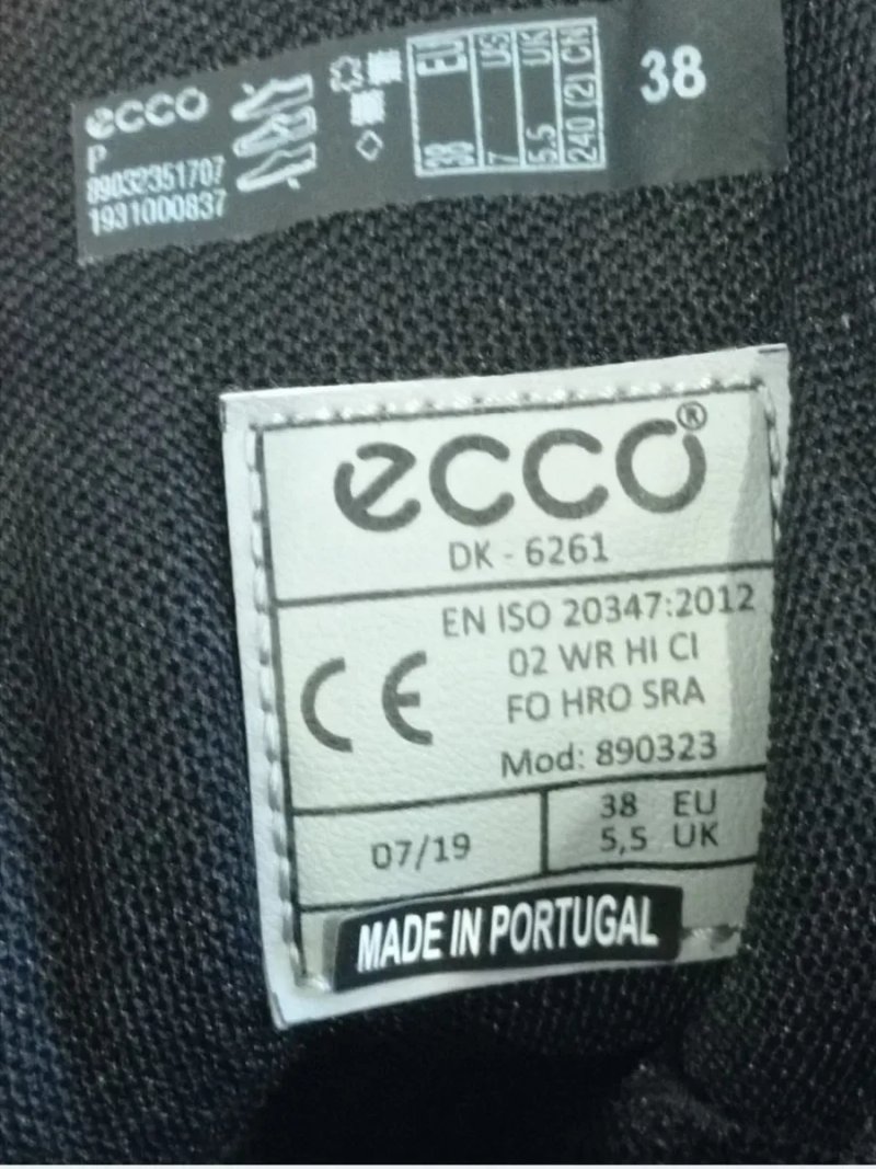 Берці/ботинки/черевики шкіряні ECCO Professional 2.0 High Gore-tex  36,37,38р. — фото 6