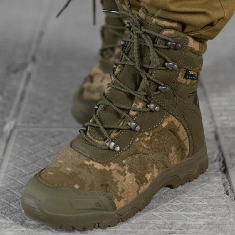 Берці деміссезонні Alpine Crown Military Phantom Cordura 1000D піксель ЗСУ — фото 4