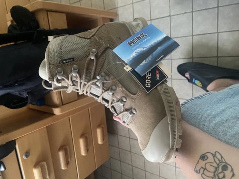Берці Meindl GORE-TEX нові, 40 розмір, бежеві