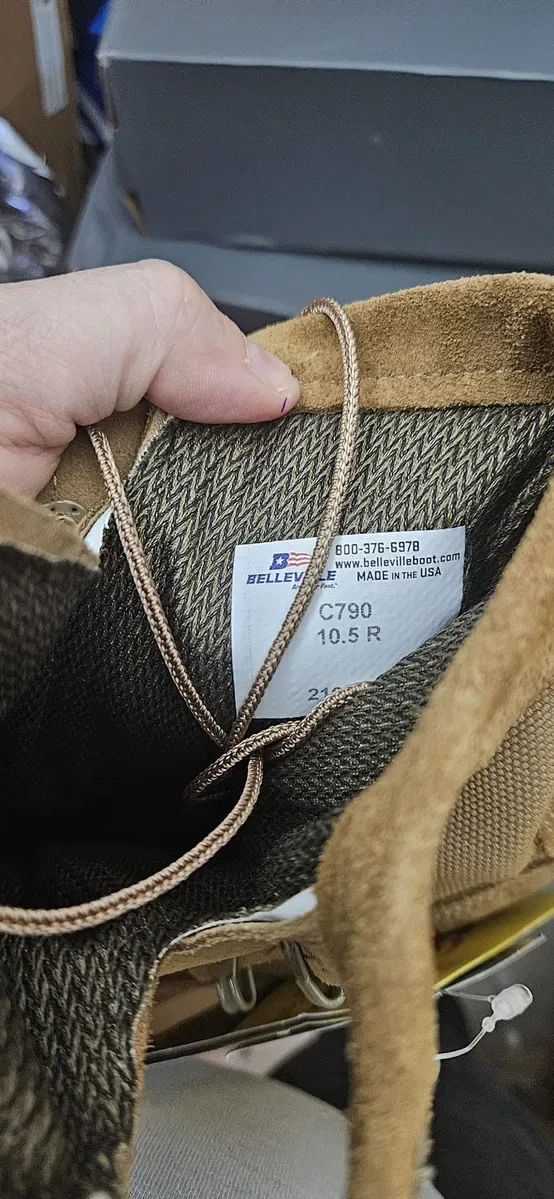 Берці військові Belleville C790 Waterproof Flight Combat Boot.  Розміри 43.5-46 — фото 8