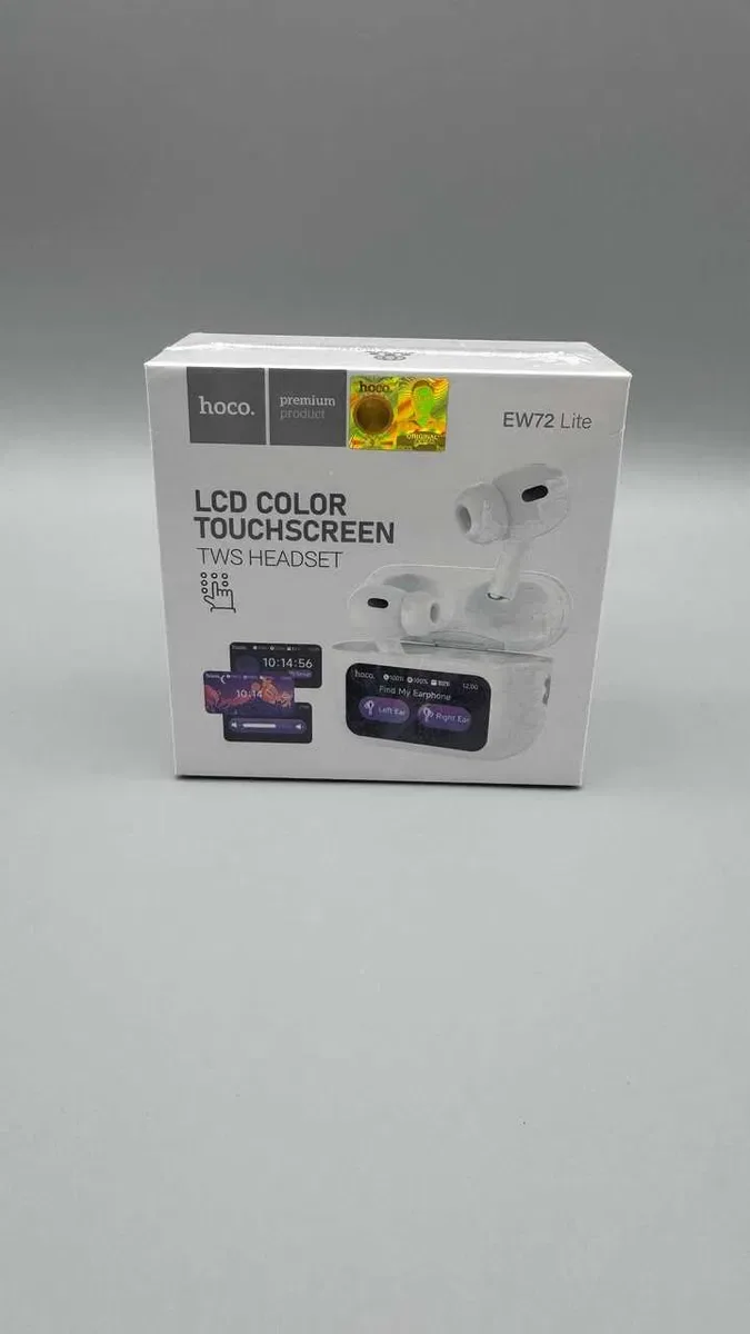Беспроводные наушники Bluetooth Hoco EW72 TWS с сенсорным экраном — фото 4