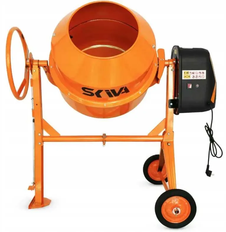 Бетонозмішувач / бетономішалка 140л SKIVA SK-140PL  700Вт — фото 3