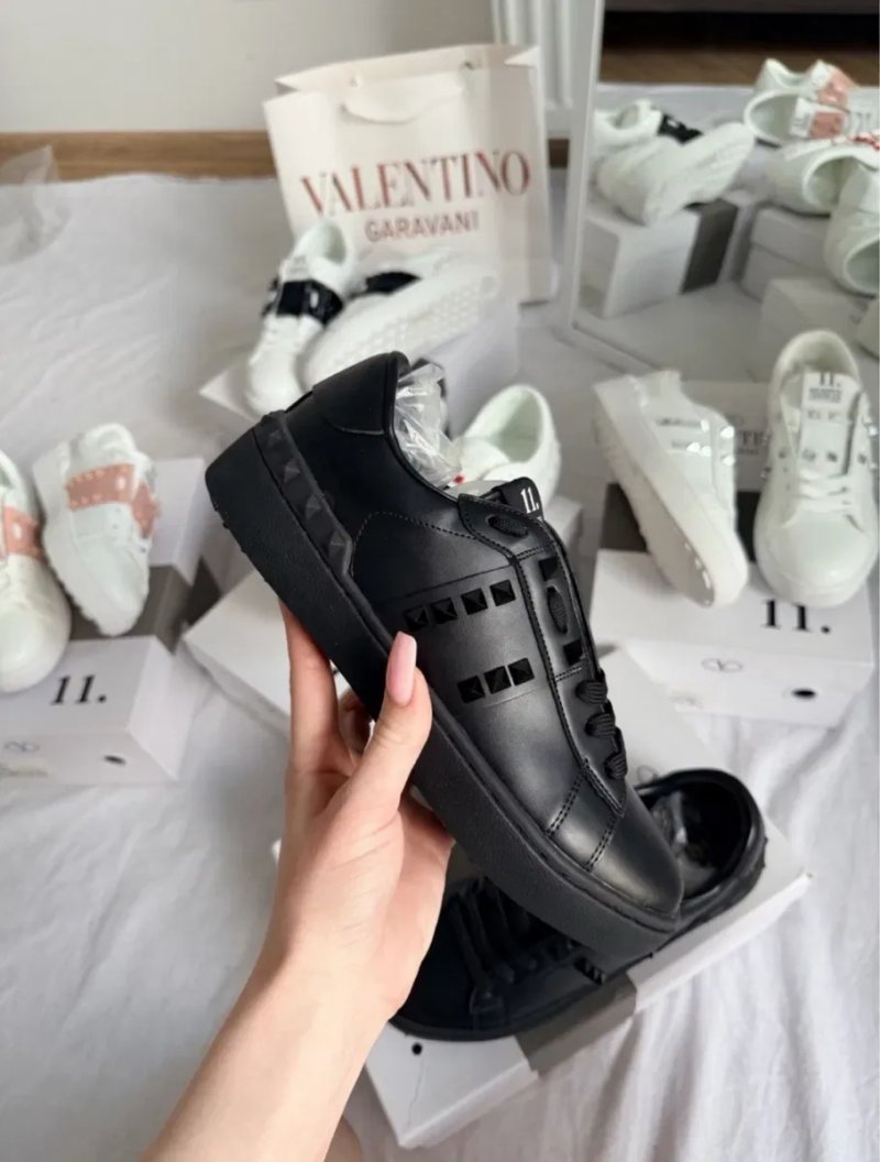 ‼️БЕЗ ПЕРЕДОПЛАТ‼️ Кеди Valentino Garavani Rockstud Untiled / Валентіно / Кросівки / Кєди — фото 4