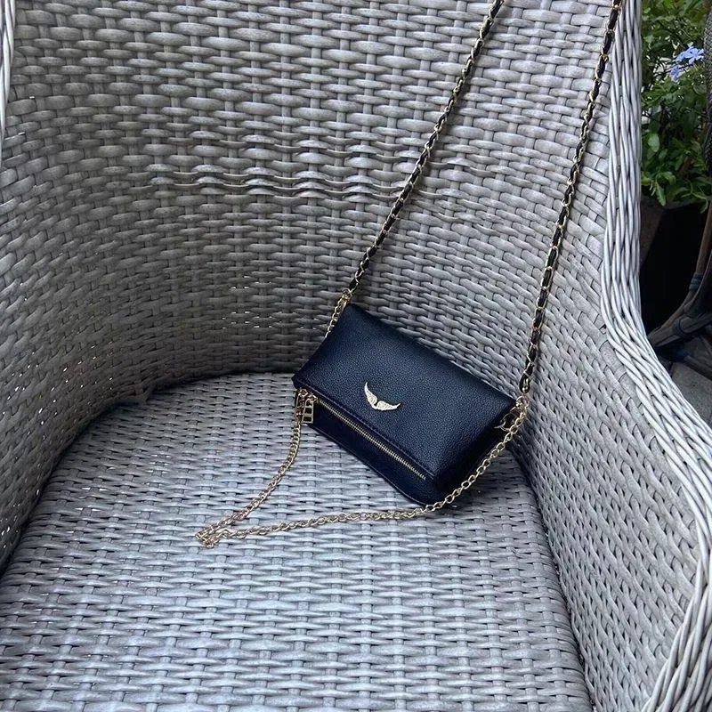 ‼️БЕЗ ПЕРЕДОПЛАТ‼️Сумка Zadig Voltaire/ Шкіряна чорна сумочка кросбоді — фото 2