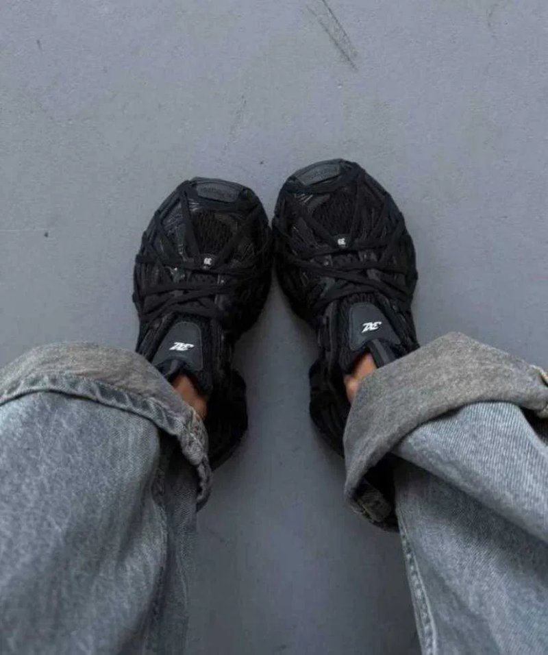 (БЕЗ ПЕРЕДОПЛАТИ)Balenciaga 3XL Extreme Lace баленсіага ікс ель чорні — фото 4