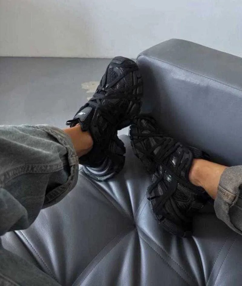 (БЕЗ ПЕРЕДОПЛАТИ)Balenciaga 3XL Extreme Lace баленсіага ікс ель чорні — фото 5