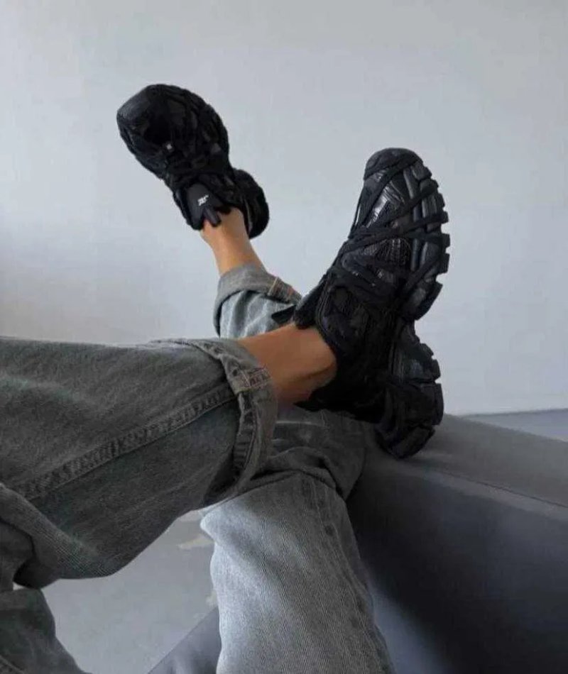 (БЕЗ ПЕРЕДОПЛАТИ)Balenciaga 3XL Extreme Lace баленсіага ікс ель чорні — фото 6