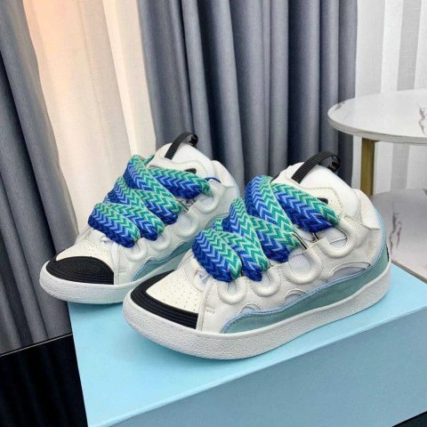 (БЕЗ ПЕРЕДОПЛАТИ) Lanvin Curb Sneakers ланвін карб снікерс біліі опіум