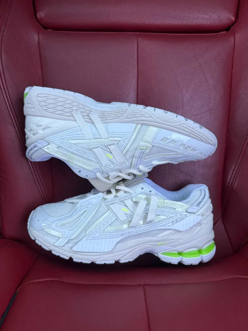 (БЕЗ ПЕРЕДОПЛАТИ) New Balance 1906A White Green нью беленс 1906а білі зелені сітчасті кросівки з деконструйованими деталями та амортизацією N-ergy — фото 2