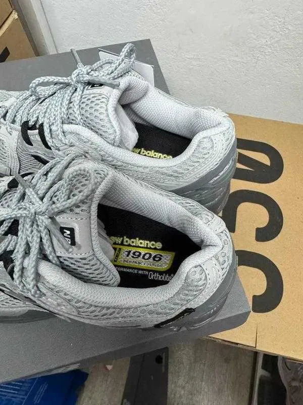 (БЕЗ ПЕРЕДОПЛАТИ) New Balance 1906R Cordura Gore-Tex Double Grey нью беленс 1906 сірі водонепроникні кросівки з мембраною Gore-Tex — фото 3