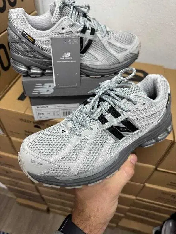 (БЕЗ ПЕРЕДОПЛАТИ) New Balance 1906R Cordura Gore-Tex Double Grey нью беленс 1906 сірі водонепроникні кросівки з мембраною Gore-Tex — фото 6