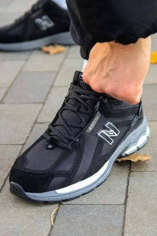 (БЕЗ ПЕРЕДОПЛАТИ) New Balance 1906R Cordura Gore-Tex Термо нью беленс 1906р чорні сірі водонепроникні термо кросівки з Cordura та Gore-Tex — фото 6