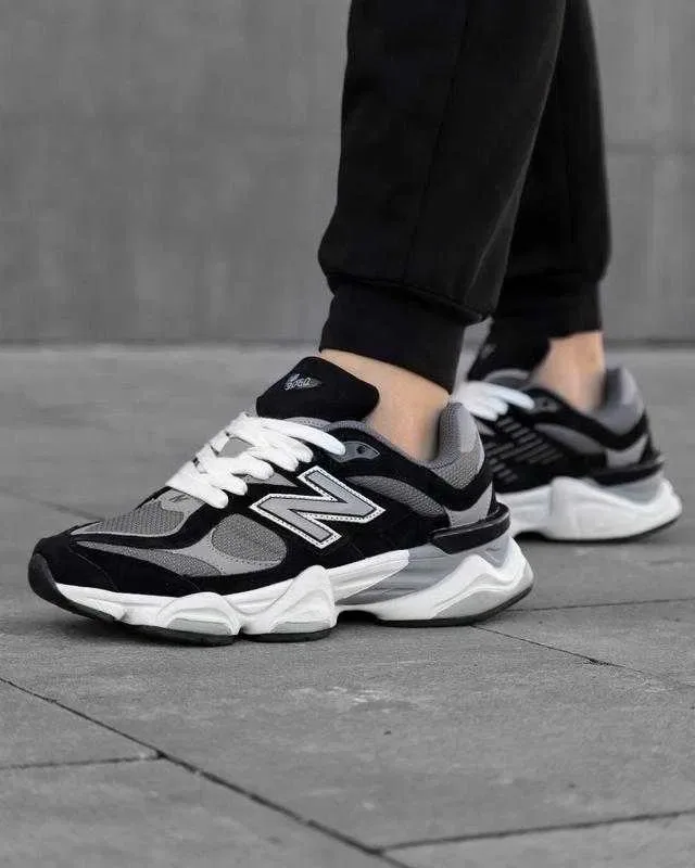 (БЕЗ ПЕРЕДОПЛАТИ) New Balance 9060 Cordura Gore-Tex Black White нью беленс 9060 чорно білі водонепроникні замшеві кросівки Gore-Tex — фото 5