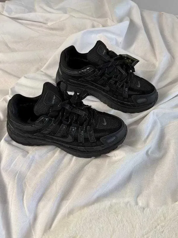 (БЕЗ ПЕРЕДОПЛАТИ) Nike P-6000 Triple Black Gore-Tex ND найк п-6000 чорні водонепроникні кросівки з мембраною Gore-Tex — фото 2