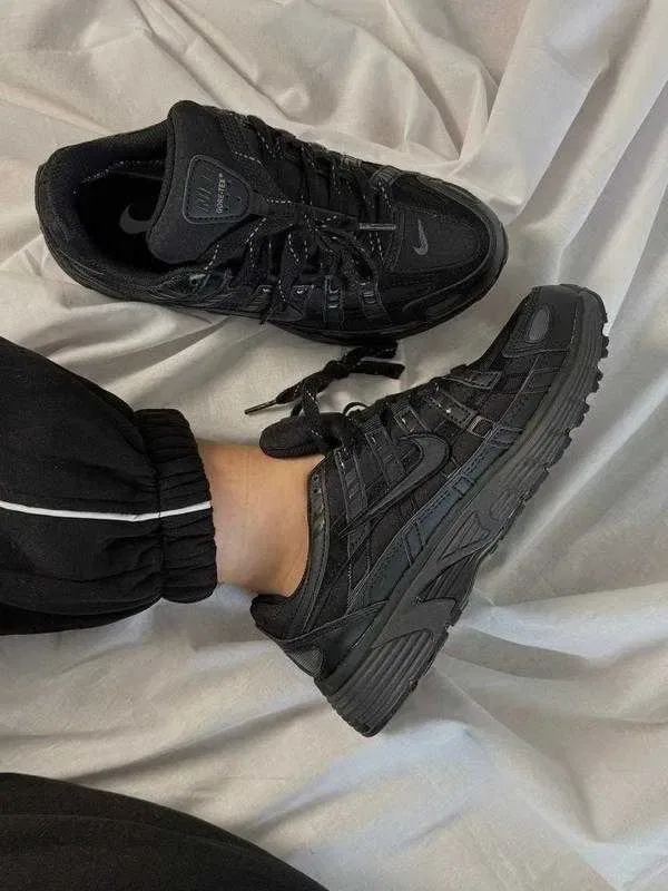 (БЕЗ ПЕРЕДОПЛАТИ) Nike P-6000 Triple Black Gore-Tex ND найк п-6000 чорні водонепроникні кросівки з мембраною Gore-Tex — фото 3