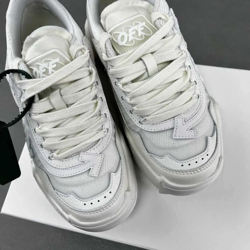 (БЕЗ ПЕРЕДОПЛАТИ)Off-White Odsy 1000 White оф вайт одсі 1000 білі — фото 3
