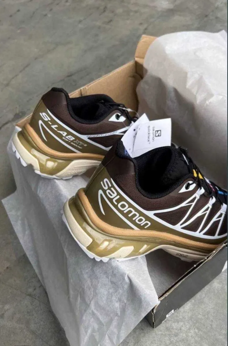 (БЕЗ ПЕРЕДОПЛАТИ)Salomon XT-6 Adv LAB Wren Kangaroo Brown Соломон — фото 4