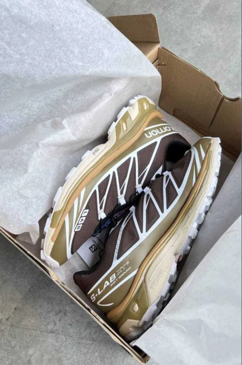 (БЕЗ ПЕРЕДОПЛАТИ)Salomon XT-6 Adv LAB Wren Kangaroo Brown Соломон — фото 6