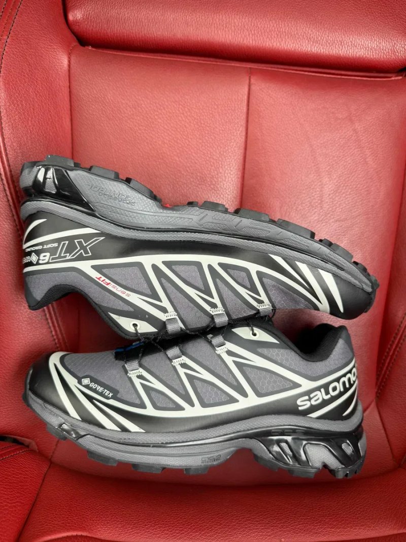 (БЕЗ ПЕРЕДОПЛАТИ)Salomon XT-6 Gore-Tex Black Grey соломон хт-6 гортекс — фото 2