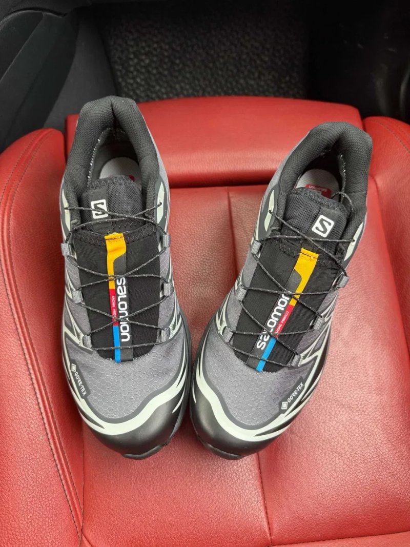 (БЕЗ ПЕРЕДОПЛАТИ)Salomon XT-6 Gore-Tex Black Grey соломон хт-6 гортекс — фото 4