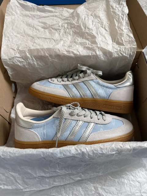 БЕЗ ПЕРЕДПЛАТ‼️36-41 Adidas Handball Spezial x Liberty  London White Blue Samba LA Tl