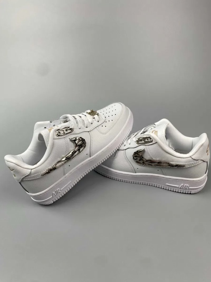 !БЕЗ ПЕРЕДПЛАТ! Nike Air Force 1 Low Molten Metal Silver — фото 6