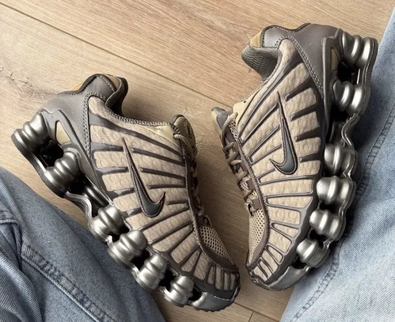 !БЕЗ Передплат! Nike Shox TL Khaki Ironstone Off Noir  | найк шокси — фото 2