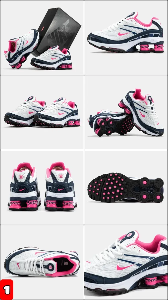 БЕЗ ПЕРЕДПЛАТИ‼️Кросівки Supreme x Nike Shox TL Ride 2 /36-45, ПРЕМІУМ — фото 2