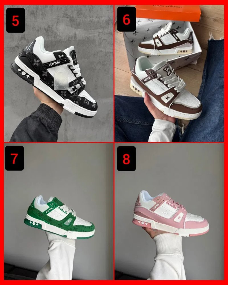 БЕЗ ПЕРЕПЛАТ ‼️ Louis Vuitton Trainer / Луі Вітон Трейнер / ТОП ЯКІСТЬ — фото 3