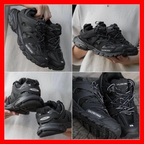 БЕЗ ПРЕДОПЛАТ ‼️ Balenciaga Track 3.0 All Black / Баленсиага Трек