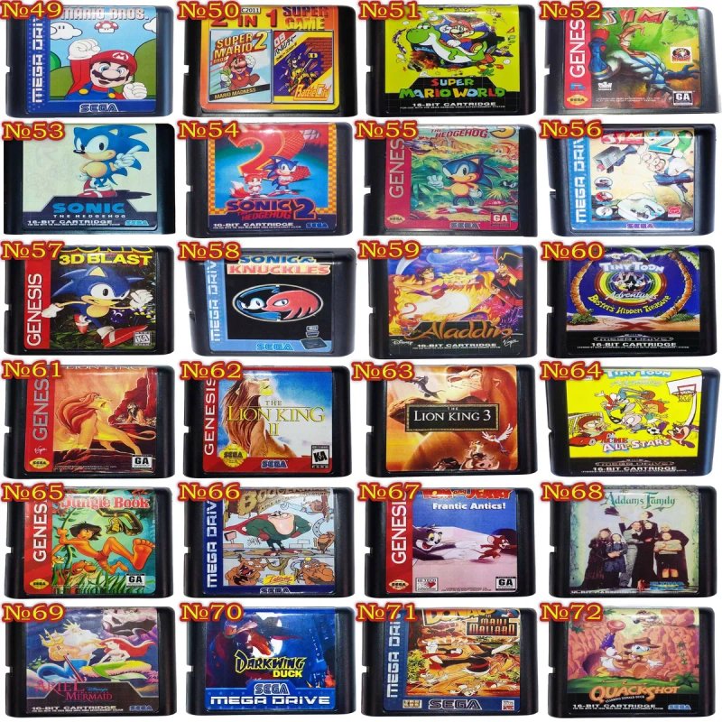 ЯКІСНИЙ КОРПУС! Картриджі Sega Mega Drive 2 - Sonic 1 2 3. НАЛОЖКА! — фото 4