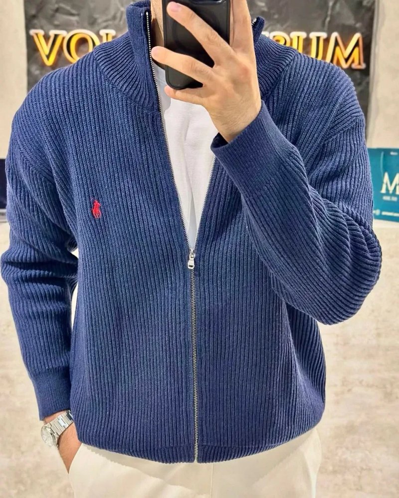 ‼️БЕЗ ПРЕДОПЛАТ‼️Мужской свитер кардиган поло Polo Ralph Lauren | свитер поло Ральф | зипка Polo | кардиган Polo Ralph Lauren | кофта поло | — фото 8